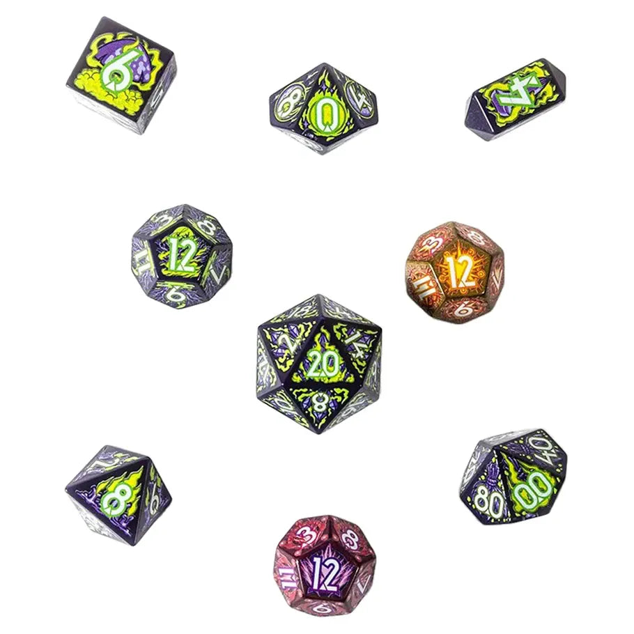 Botch Inc. Dice > Other Dice Dice 9-set: Daggerheart - Witch 850083261207 BOT005004