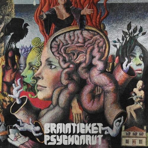 Cleopatra Records INC Music > Vinyl Records Brainticket - Psychonaut - Blue/ red Splatter (Colored Vinyl, Red, Blue, Poster, Splatter) 889466392719 CLE3927.1