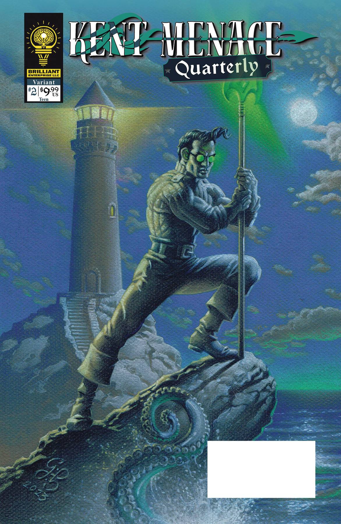 BRILLIANT ENTERPRISE LLC Comic Books KENT MENACE QUARTERLY #2 CVR B CRAIG HAMILTON (RES) (C: 0-0- 69183542453800221 JAN241496