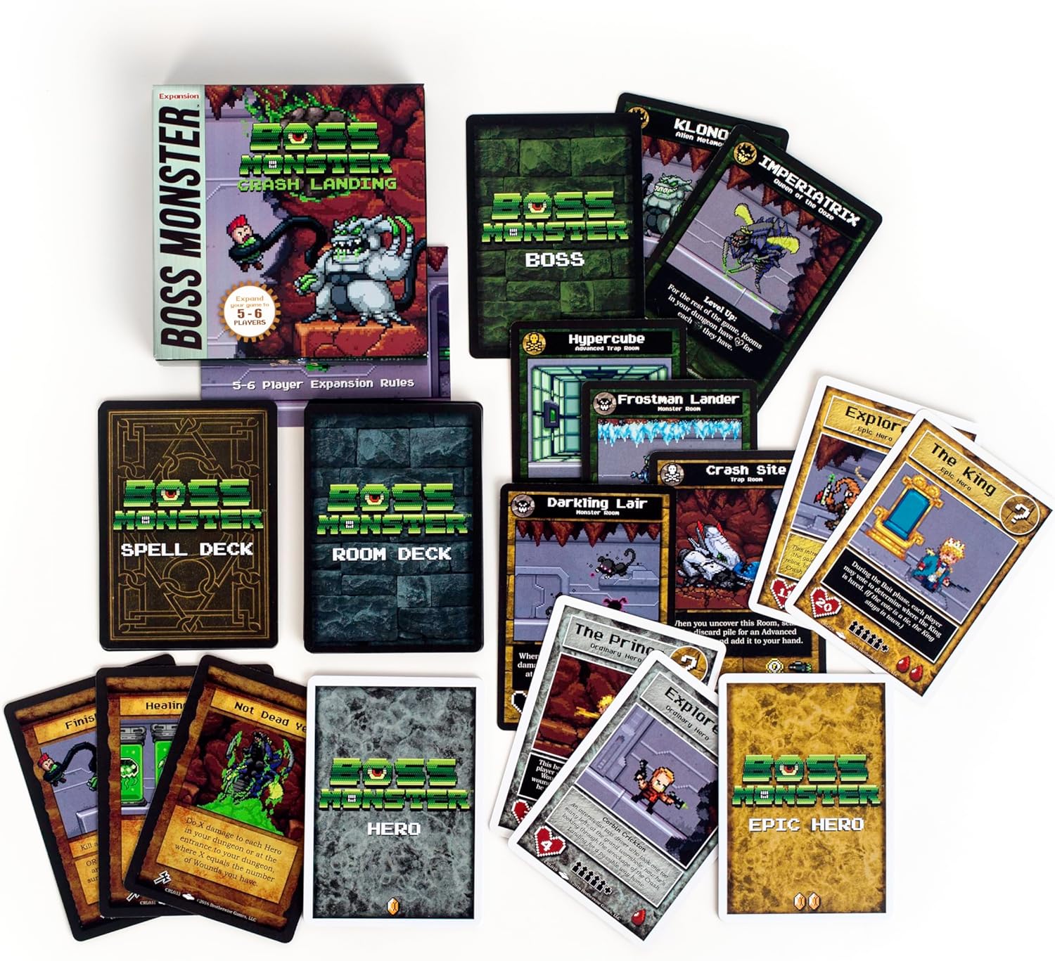 Brotherwise Games Board Games > Small Box Games > Expansions Boss Monster: Crash Landing Mini-Expansion 856934004108 BGM 0011