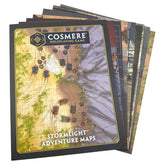 Brotherwise Games Tabletop Games > Role-Playing Games > Accessories Cosmere RPG: Stormlight Map Pack 850068219117 BGM9117