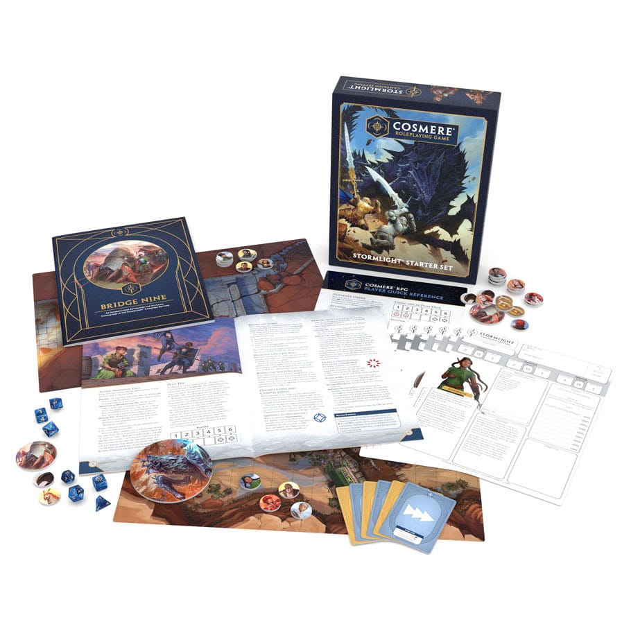 Brotherwise Games Tabletop Games > Role-Playing Games Cosmere RPG: Stormlight Starter Set 856934004870 BGM870