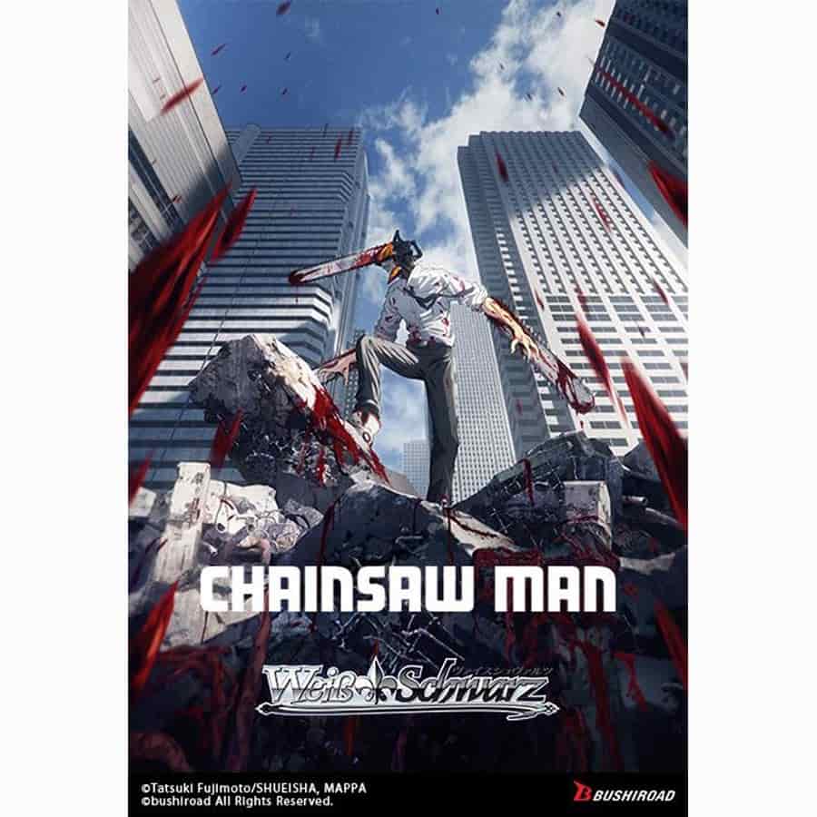 Bushiroad, Inc. Tabletop Games > Trading Card Games Weiss Schwarz: Chainsaw Man - Booster Box 8885009408895 WSEBPCSMS96