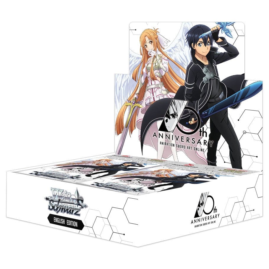 Bushiroad, Inc. Trading Card Games Weiss Schwarz: Sword Art Online - 10th Anniversary Booster Box 8885009407720 BSRWS07720