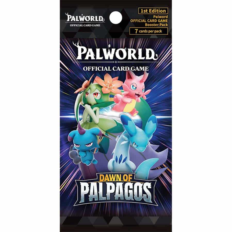 Bushiroad, Inc. Trading Card Games PALWORLD OFFICIAL CARD GAME: BOOSTER PACK: DAWN OF PALPAGOS 8885021122885 POCGEBP01-1