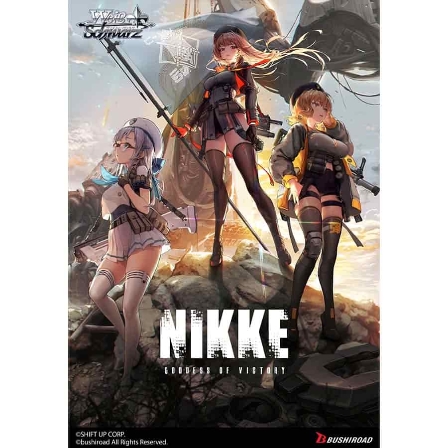 Bushiroad, Inc. Trading Card Games WEISS SCHWARZ: BOOSTER BOX: GODDESS OF VICTORY: NIKKE (REPRINT) 8885021120690 WSEBPNIKS117RP