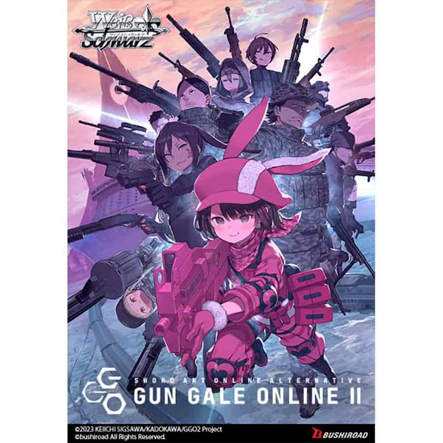 Bushiroad, Inc. Trading Card Games WEISS SCHWARZ: EXTRA BOOSTER: SWORD ART ONLINE ALTERNATIVE: GUN GALE ONLINE II 8885021121567 WSEEBGGOSE50