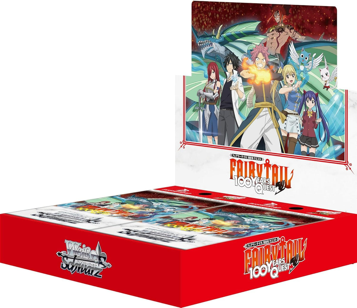 Bushiroad, Inc. Trading Card Games Weiss Schwarz: Fairy Tail 100 Year Quest Booster Box 8885021122038 WSEBPFTS120