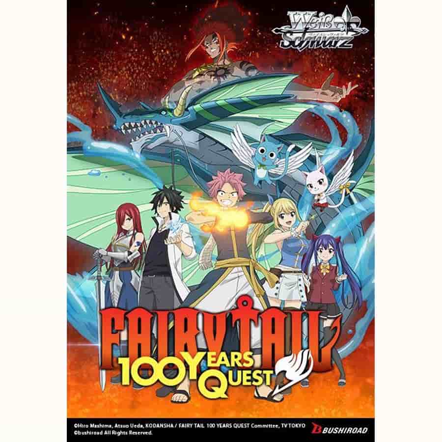 Bushiroad, Inc. Trading Card Games Weiss Schwarz: Fairy Tail 100 Year Quest Booster Pack 8885021122045 WSEBPFTS120