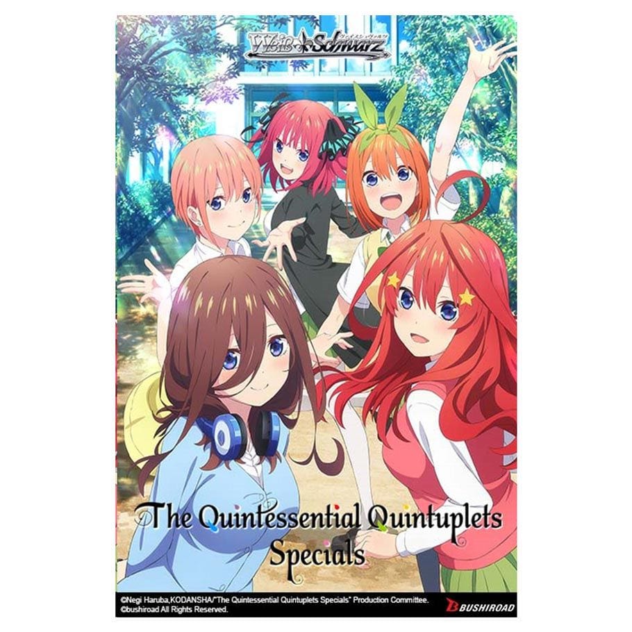 Bushiroad, Inc. Trading Card Games Weiss Schwarz: The Quintessential Quintuplets Specials: Booster Box 8885021120218