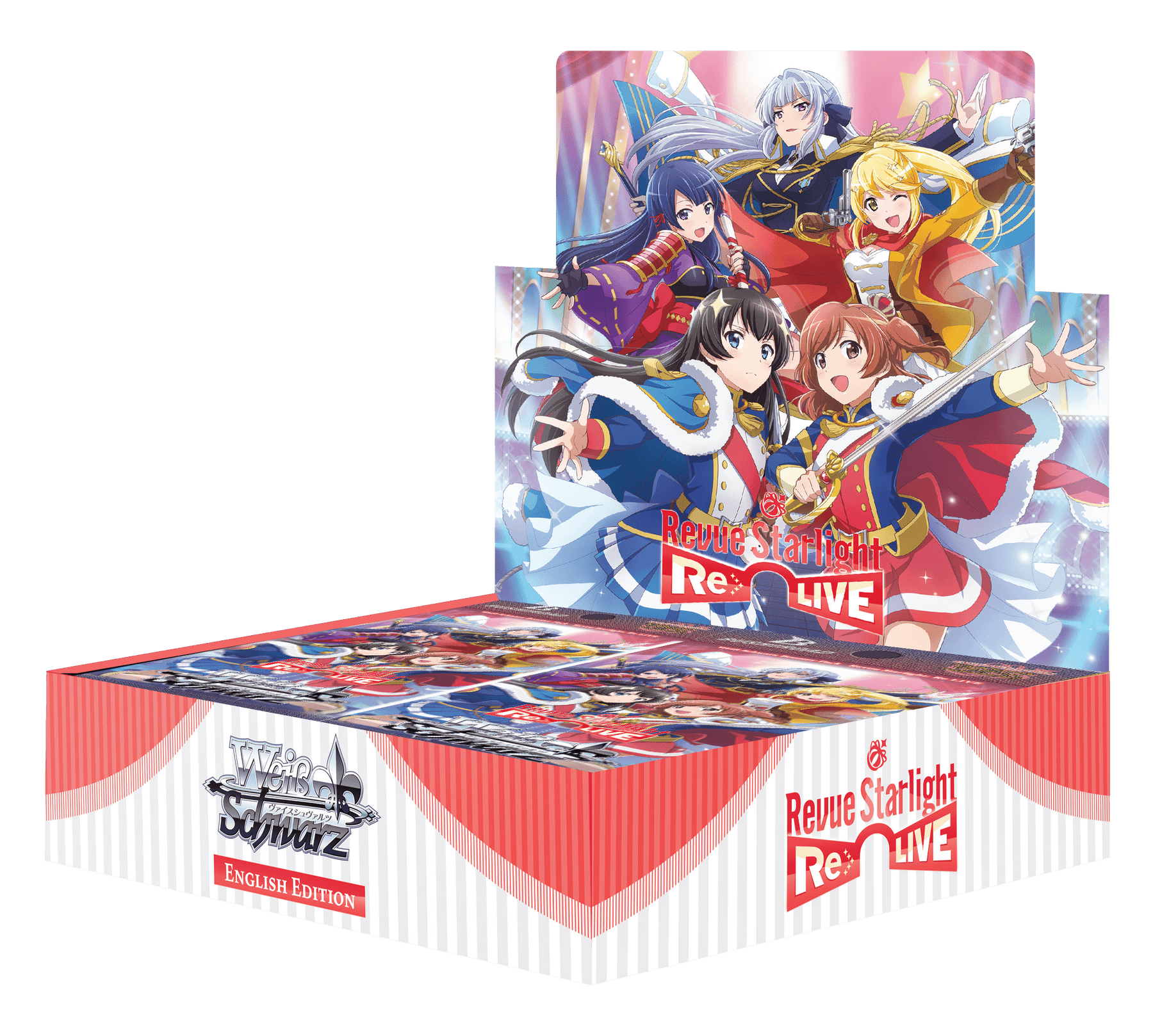 Bushiroad, Inc. Trading Card Games Weiss Schwarz: Booster Box - Revue Starlight -Re Live- 8885009408420 WSEBPRSLS69