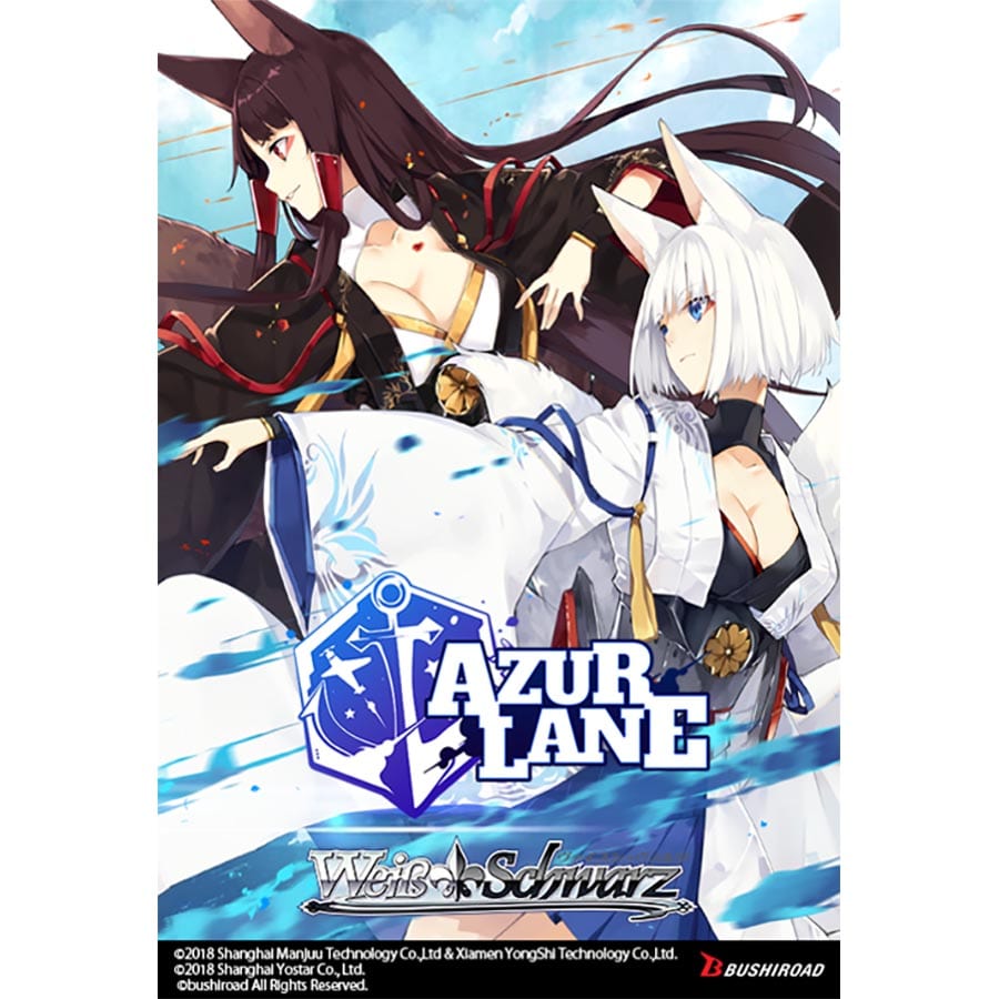 Bushiroad, Inc. Trading Card Games Weiss Schwarz: Azur Lane - Booster Pack 8885009408598 WSEBPAZLS102