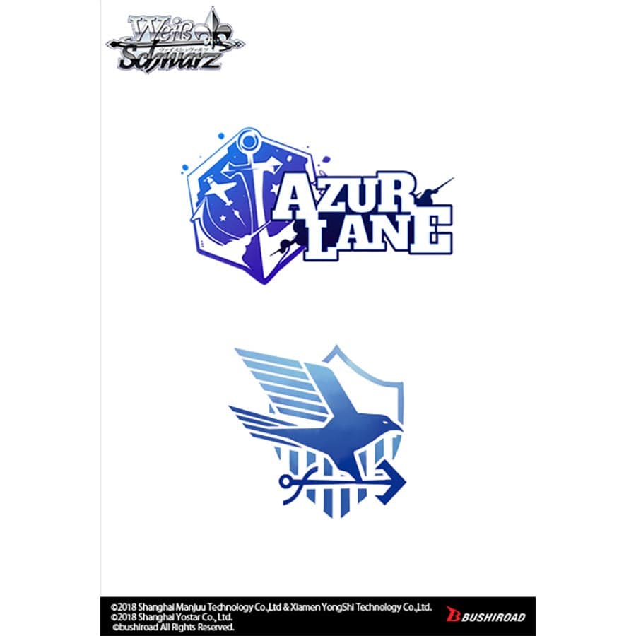 Bushiroad, Inc. Trading Card Games Weiss Schwarz: Azur Lane - Trial Deck, Eagle Union Ver. 8885009408604 WSETDAZLS1021