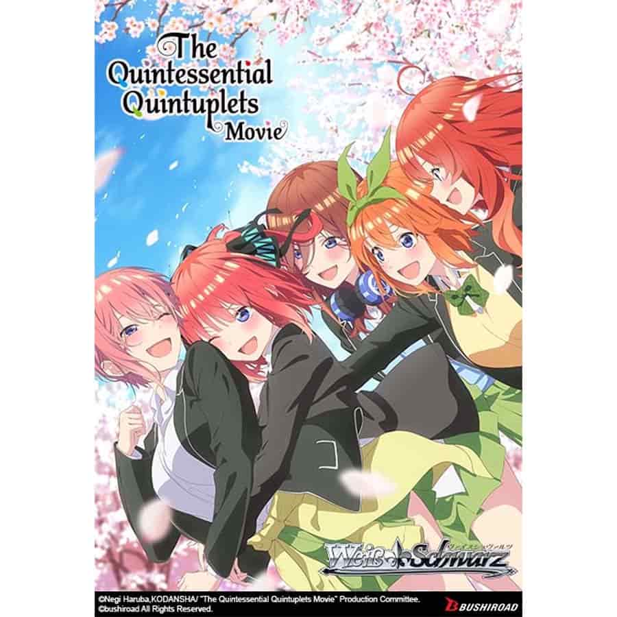 Bushiroad, Inc. Trading Card Games Weiss Schwarz: Booster Box - The Quintessential Quintuplets Movie 8885009407713 WSEBP5HYW101