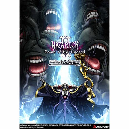 Bushiroad, Inc. Trading Card Games Weiss Schwarz: Nazarick, Tomb of the Undead V2 - Booster Pack 8885009408741
