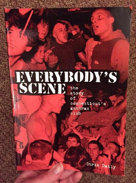Butter Goose Press Books > Film & Music > Music Everybody's Scene: The Story of Connecticut's Anthrax Club - Book 9780578038179 MC-21803