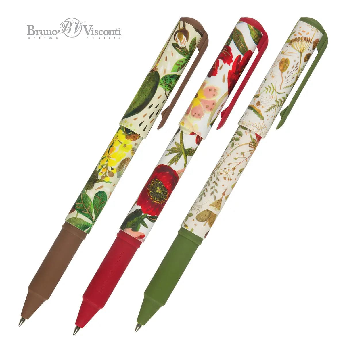 BV by Bruno Visconti (Faire) Stationery Dreamwrite Ballpoint Pens - Bloom Flora Series 5056498440458 20-0264/15