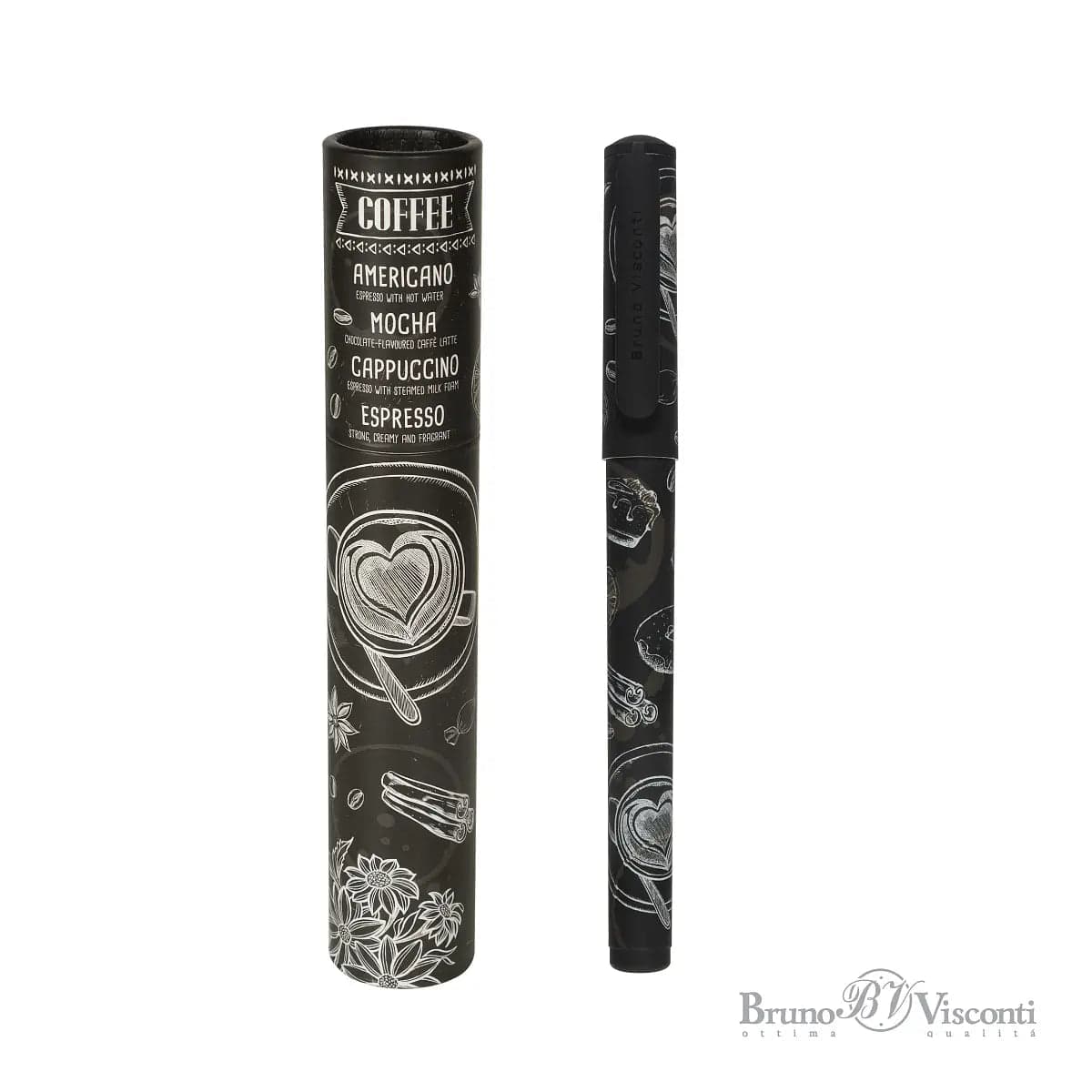 BV by Bruno Visconti (Faire) Stationery Dreamwrite Ballpoint Pens - Cafe Series 5056498440489 20-0264/18