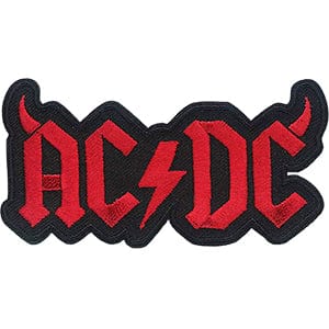 ACDC Logo With Horns Patch