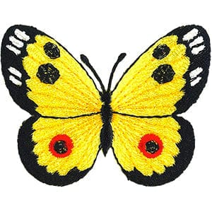 C&D Visionary Apparel > Patches CDX Butterfly Yellow Patch 28702460 P-5070