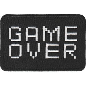 C&D Visionary Apparel > Patches CDX Game Over Patch 29161212 P-4468