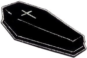 C&D Visionary Apparel > Patches Coffin Patch 28538620 P-0312