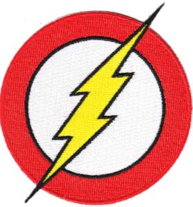 C&D Visionary Apparel > Patches DC Comics Flash Logo Patch 31618812 P-DC-0029