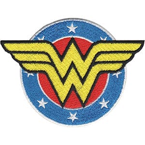 C&D Visionary Apparel > Patches DC Comics Wonder Woman Shield Patch 31127292 P-DC-0165
