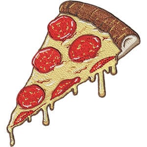 C&D Visionary Apparel > Patches Drippy Pizza Slice Patch 29062908 P-4269