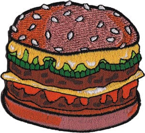 C&D Visionary Apparel > Patches DSX Burger Patch 28571388 P-3619