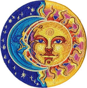 C&D Visionary Apparel > Patches DSX Moon & Sun Patch 28931836 P-3876