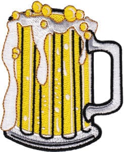 C&D Visionary Apparel > Patches DSX Mug Of Beer Patch 29488892 P-3602