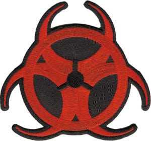 C&D Visionary Apparel > Patches Generic Biohazard Patch 30045948 P-3187