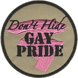 C&D Visionary Apparel > Patches JSX Don't Hide Gay Pride Patch 32667388 P-JSX-0008