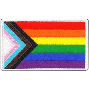 C&D Visionary Apparel > Patches JSX Inclusive LGBTQ + Flag Patch 33257212 P-JSX-0100