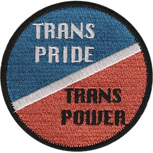 C&D Visionary Apparel > Patches JSX Trans Pride Trans Power Patch 32732924 P-JSX-0015
