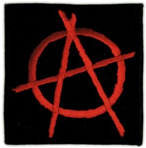 C&D Visionary Apparel > Patches Large Anarchy Patch 28997372 P-0515