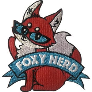 C&D Visionary Apparel > Patches S/O Video Games Foxy Nerd Patch 31684348 P-DSX-4693