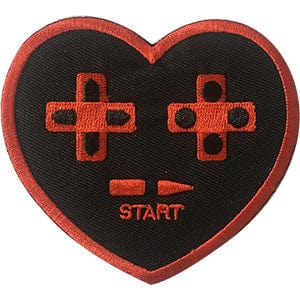 C&D Visionary Apparel > Patches S/O Video Games Heart Start Patch 31422204 P-DSX-4692