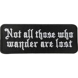 C&D Visionary Apparel > Patches S/O Wander Lost Patch 31913724 P-DSX-4762