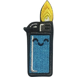 C&D Visionary Apparel > Patches S/O Weed Indeed Kawaii Lighter Patch 31586044 P-DSX-4733
