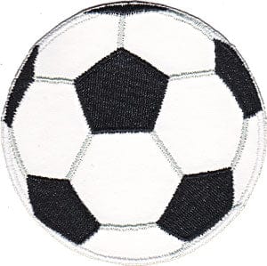 C&D Visionary Apparel > Patches Sports Pleather Soccer Ball Patch 29554428 P-4304