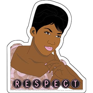 Aretha Franklin Respect Sticker