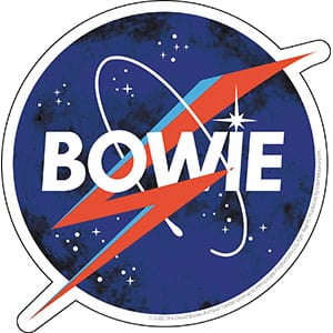 C&D Visionary Decor > Stickers David Bowie Nasa Bolt Sticker 20821244 S-8372