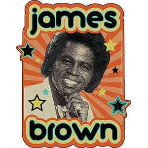 C&D Visionary Decor > Stickers James Brown Stars Sticker 21247228 S-8448