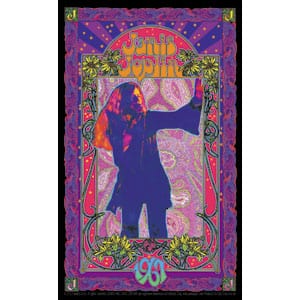 C&D Visionary Decor > Stickers Janis Joplin Poster Sticker 19805436 S-8027