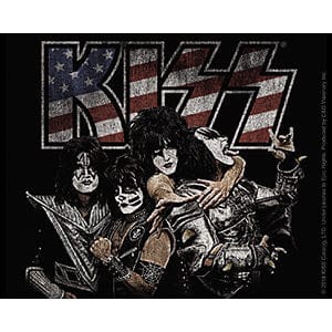 C&D Visionary Decor > Stickers Kiss Band Logo Flag Sticker 20198652 S-8217