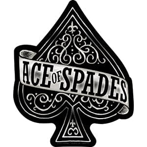 C&D Visionary Decor > Stickers Motorhead B&W Ace Of Spades Sticker 19051772 S-8333