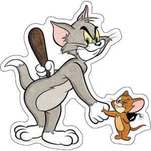 C&D Visionary Decor > Stickers Turner Entertainment Co. Tom A Sticker 22656252 S-HAN-0003