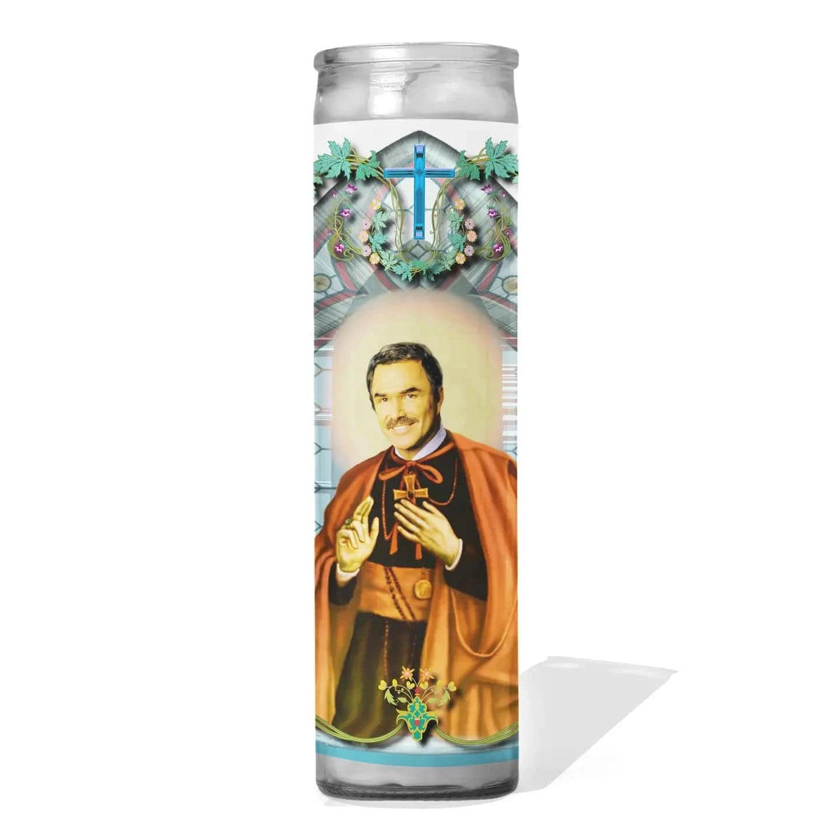 Calm Down Caren Decor > Candles Burt Reynolds Celebrity Prayer Candle 70508540